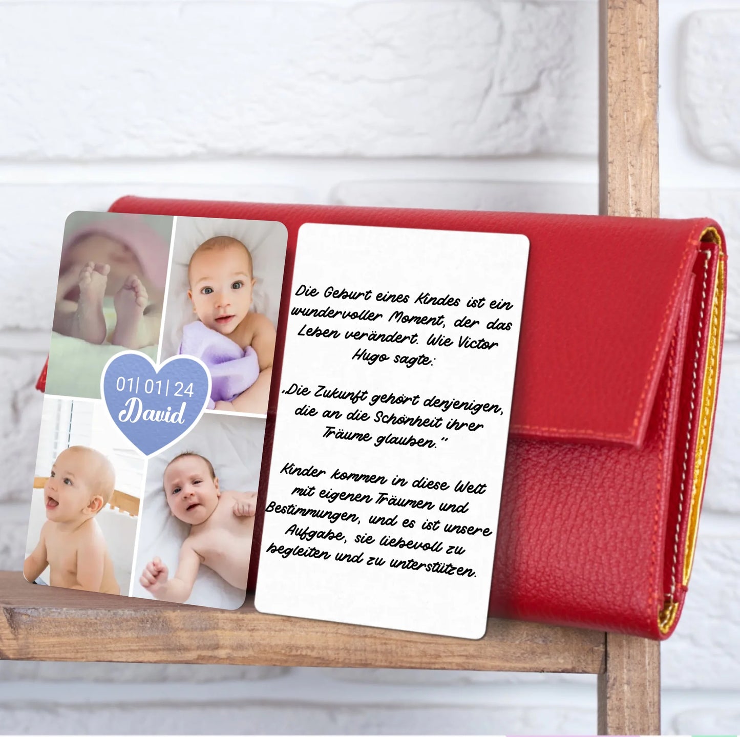 Momentkarte Geburtskarte