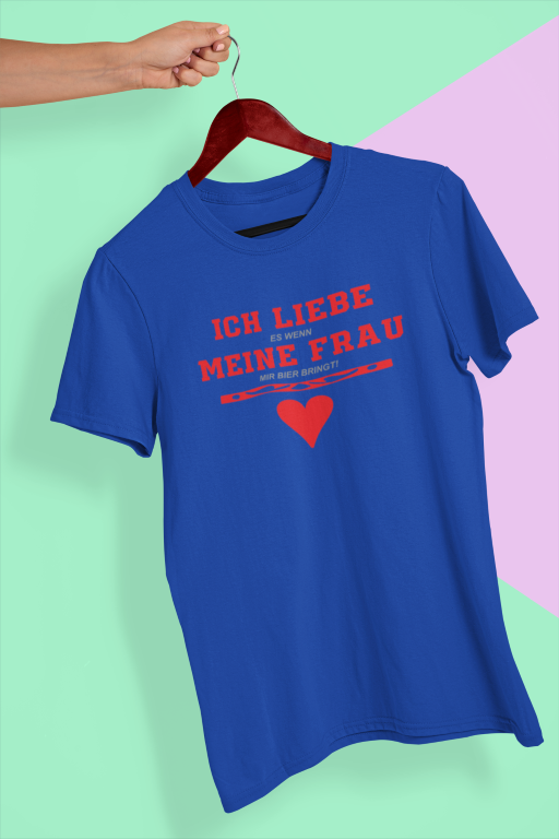 Ich liebe meine Frau T-Shirt für Männer - Tonyshop - Ich liebe meine Frau T-Shirt für Männer