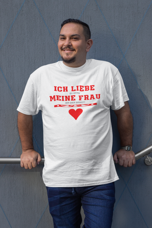 Ich liebe meine Frau T-Shirt für Männer - Tonyshop - Ich liebe meine Frau T-Shirt für Männer