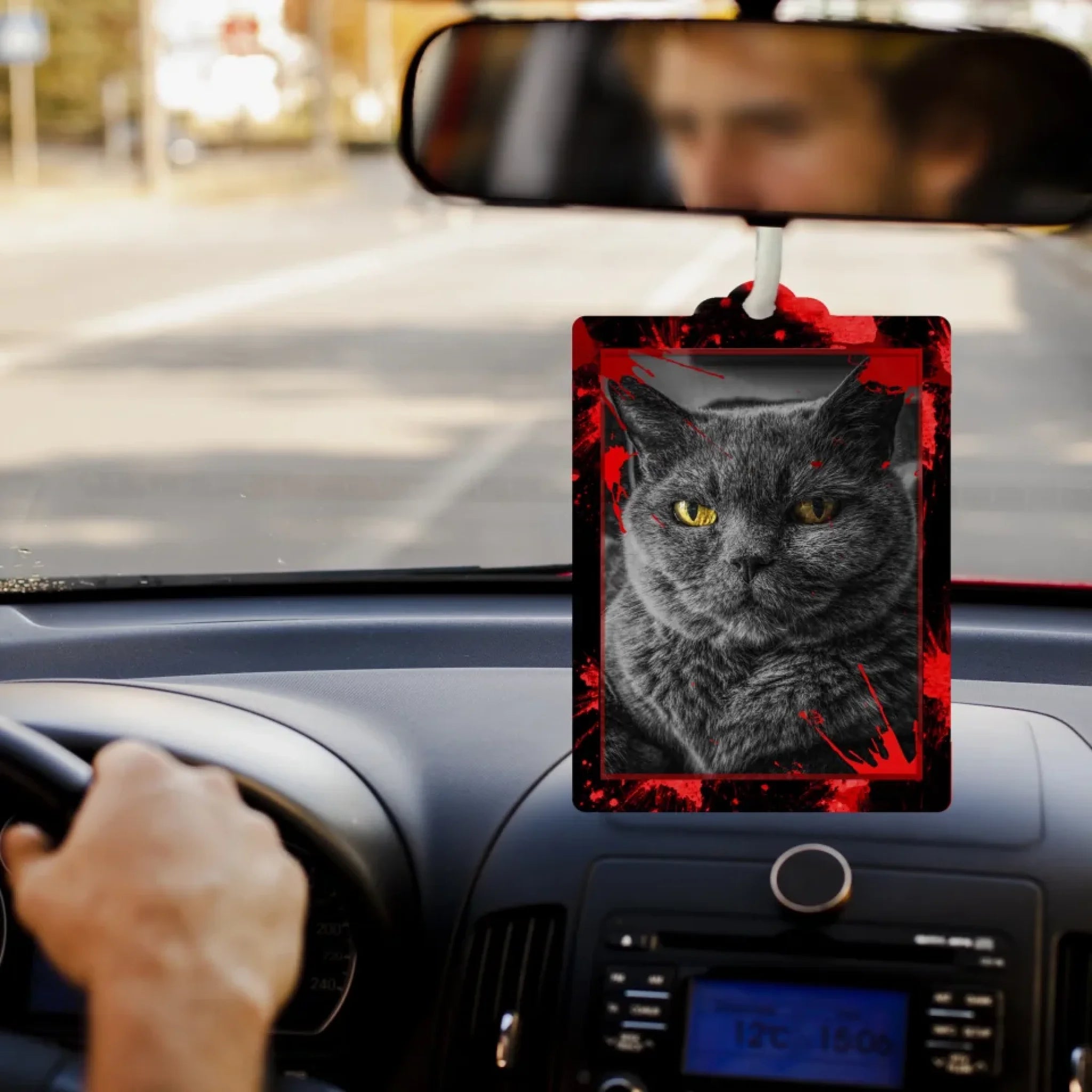 Personalisierter Auto-Lufterfrischer mit Dein foto . – ideales Geschenk für Paare!