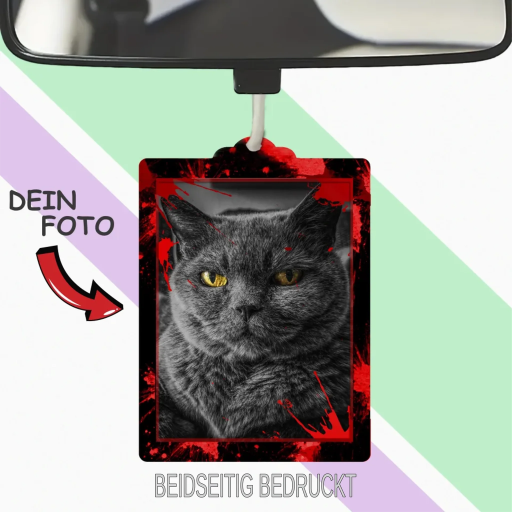 Personalisierter Auto-Lufterfrischer mit Dein foto . – ideales Geschenk für Paare!