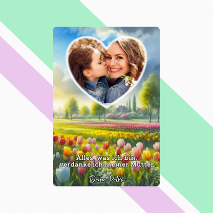 Einzigartige Liebe: Muttertagsgeschenk für Mama (Tulpen)