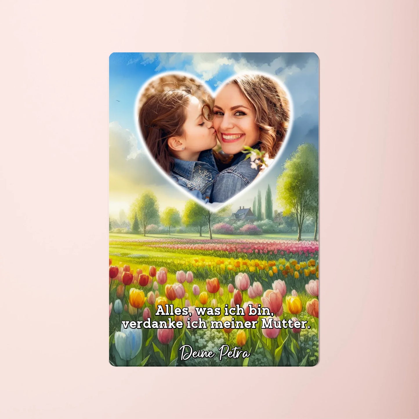 Einzigartige Liebe: Muttertagsgeschenk für Mama (Tulpen)