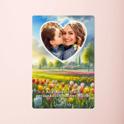 Einzigartige Liebe: Muttertagsgeschenk für Mama (Tulpen)