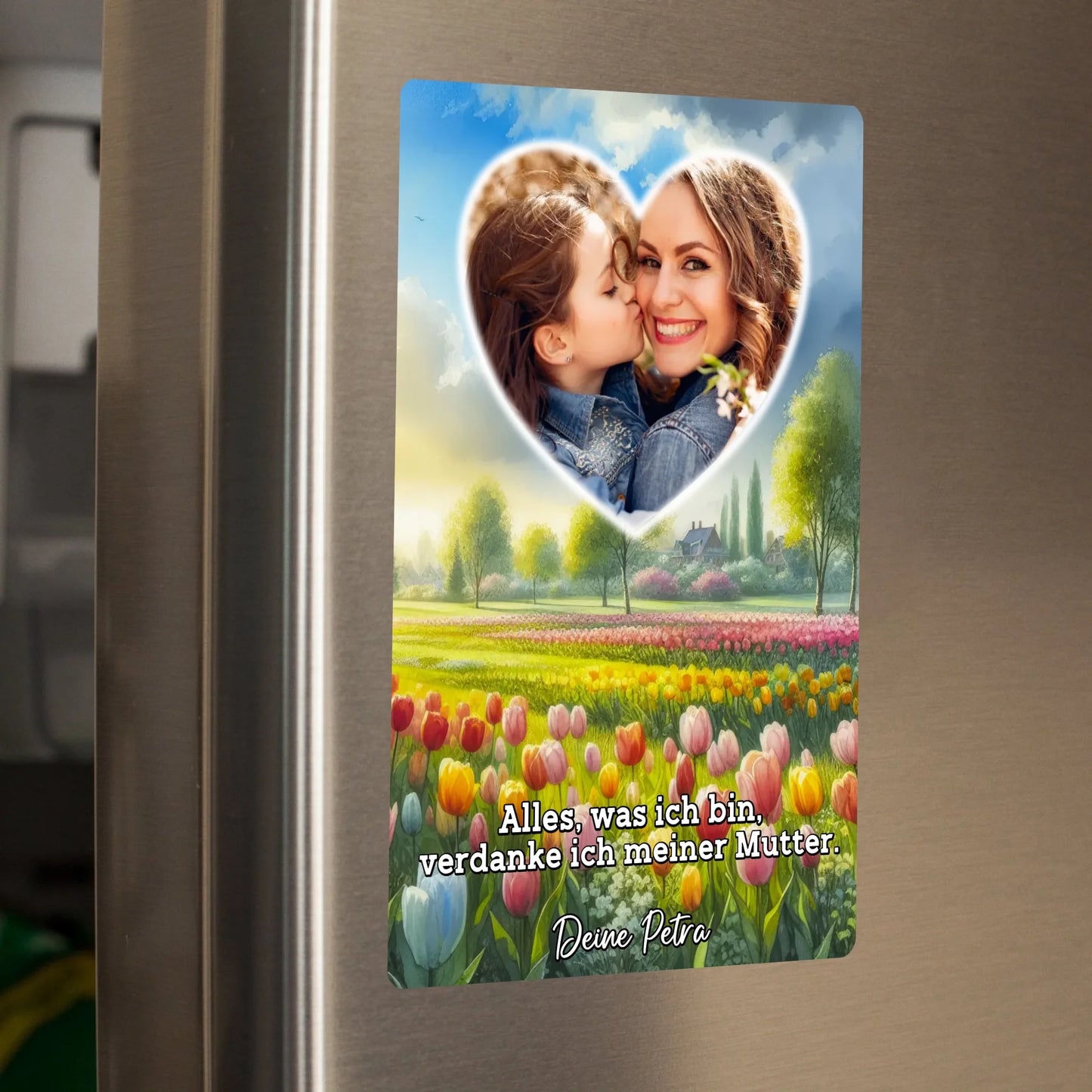 Einzigartige Liebe: Muttertagsgeschenk für Mama (Tulpen)