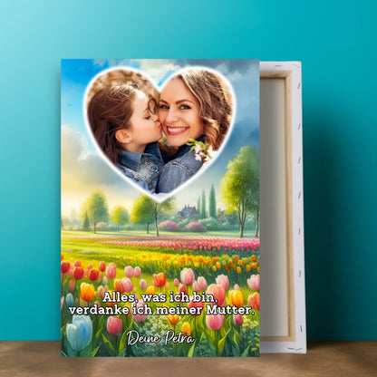 Einzigartige Liebe: Muttertagsgeschenk für Mama (Tulpen)