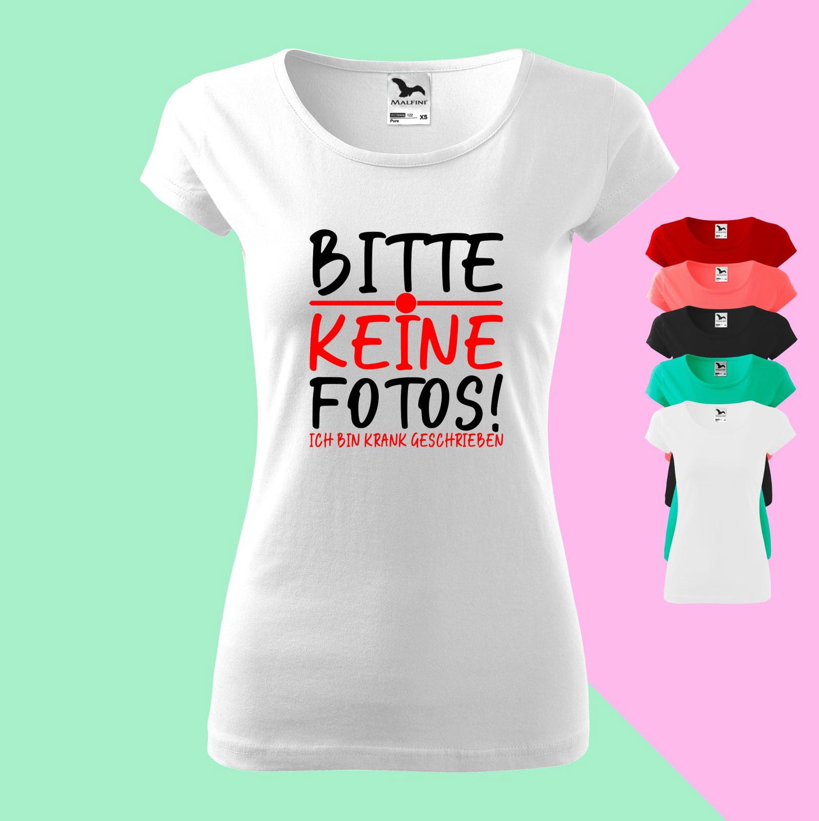 BITTE KEINE FOTOS! Damen T-shirt - Tonyshop - BITTE KEINE FOTOS! Damen T-shirt