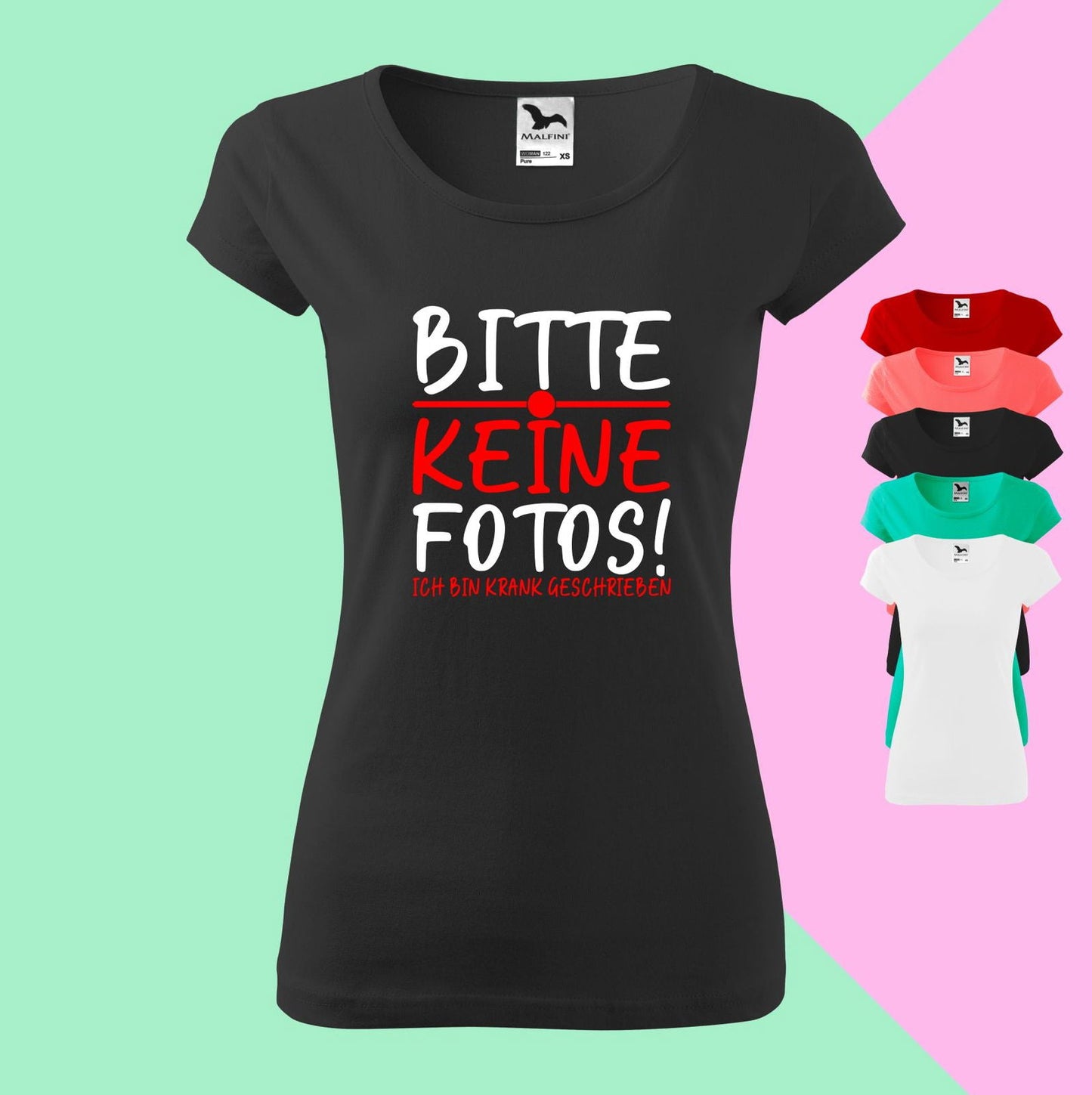 BITTE KEINE FOTOS! Damen T-shirt - Tonyshop - BITTE KEINE FOTOS! Damen T-shirt