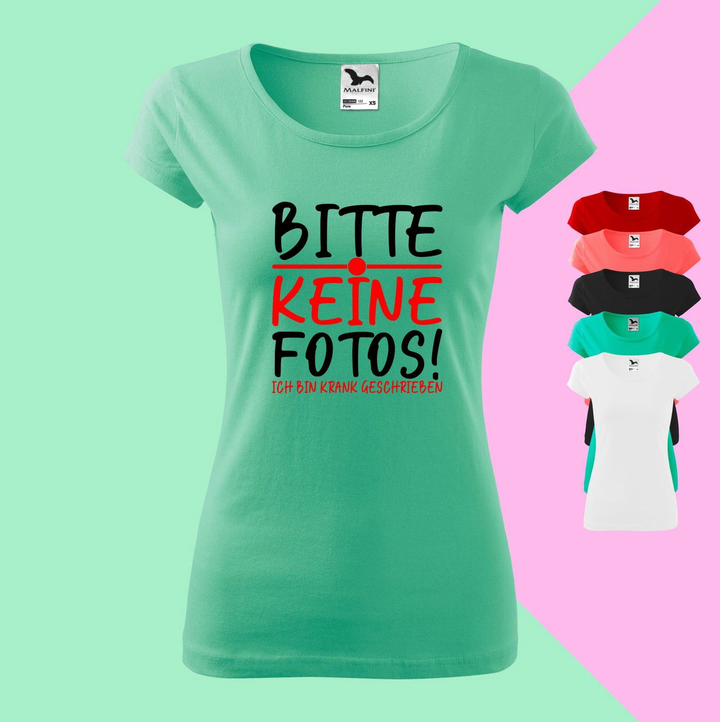 BITTE KEINE FOTOS! Damen T-shirt - Tonyshop - BITTE KEINE FOTOS! Damen T-shirt