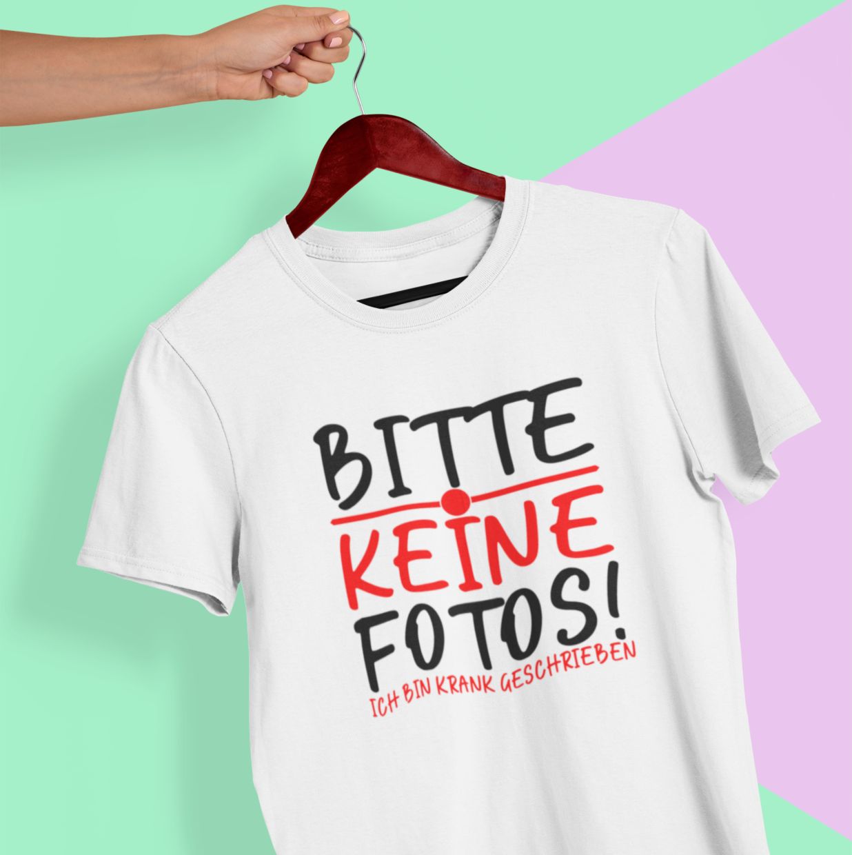 BITTE KEINE FOTOS! Unisex T-shirt - Tonyshop - BITTE KEINE FOTOS! Unisex T-shirt