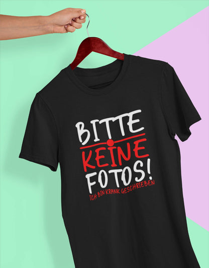 BITTE KEINE FOTOS! Unisex T-shirt - Tonyshop - BITTE KEINE FOTOS! Unisex T-shirt