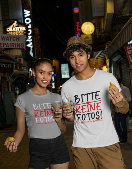 BITTE KEINE FOTOS! Unisex T-shirt - Tonyshop - BITTE KEINE FOTOS! Unisex T-shirt