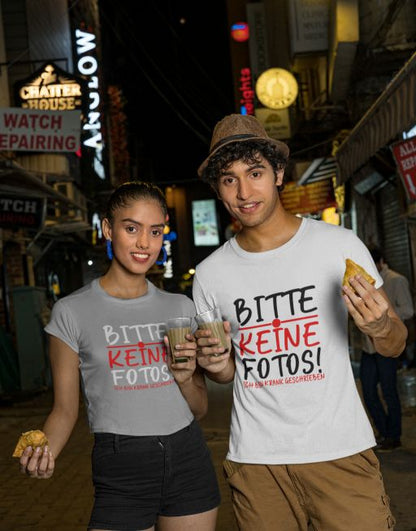 BITTE KEINE FOTOS! Unisex T-shirt - Tonyshop - BITTE KEINE FOTOS! Unisex T-shirt