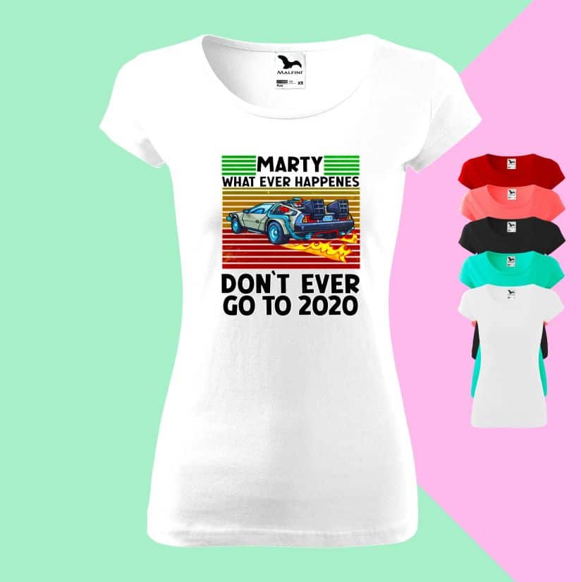 Back to 2020 T-Shirt für Damen - Tonyshop - Back to 2020 T-Shirt für Damen
