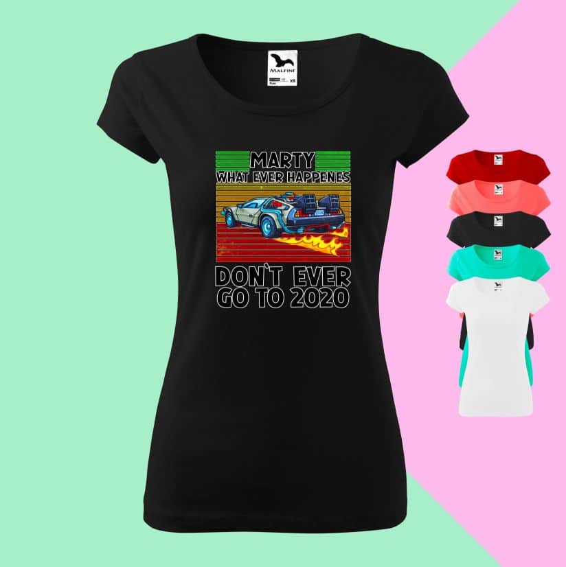 Back to 2020 T-Shirt für Damen - Tonyshop - Back to 2020 T-Shirt für Damen
