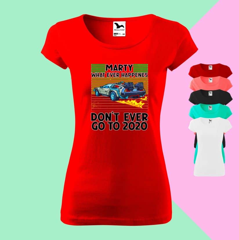 Back to 2020 T-Shirt für Damen - Tonyshop - Back to 2020 T-Shirt für Damen