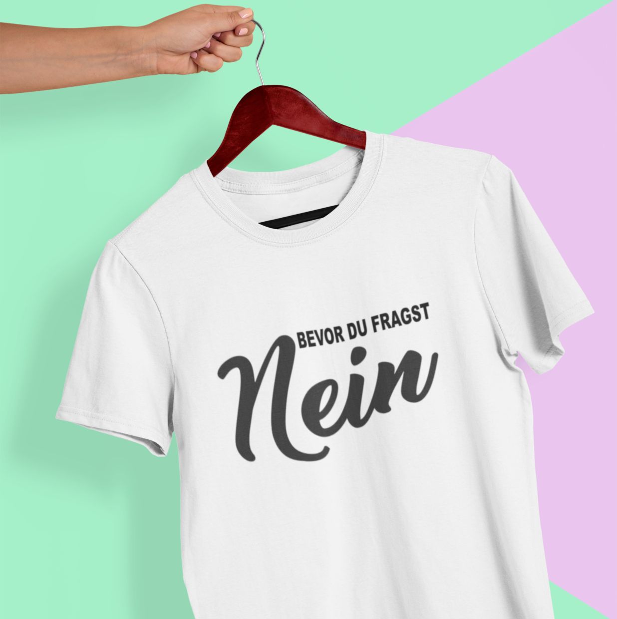 Bevor du fragst unisex T-Shirt - Tonyshop - Bevor du fragst unisex T-Shirt