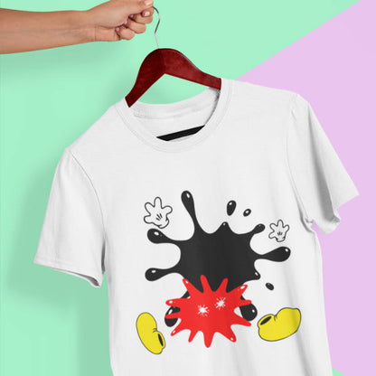 Bunte platschen Unisex T-Shirt - Tonyshop - Bunte platschen Unisex T-Shirt