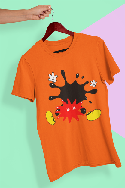 Bunte platschen Unisex T-Shirt - Tonyshop - Bunte platschen Unisex T-Shirt
