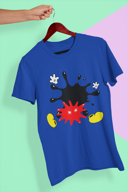 Bunte platschen Unisex T-Shirt - Tonyshop - Bunte platschen Unisex T-Shirt