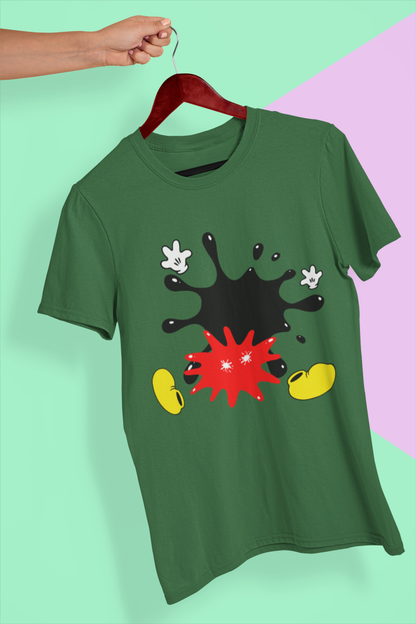 Bunte platschen Unisex T-Shirt - Tonyshop - Bunte platschen Unisex T-Shirt