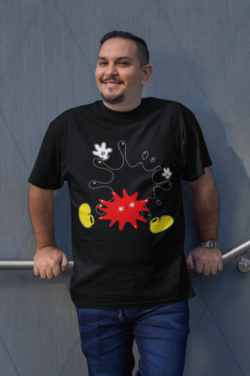 Bunte platschen Unisex T-Shirt - Tonyshop - Bunte platschen Unisex T-Shirt