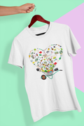 Ein Garten voller Liebe Unisex  T-Shirt - Tonyshop - Ein Garten voller Liebe Unisex  T-Shirt