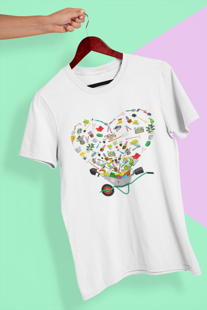Ein Garten voller Liebe Unisex  T-Shirt - Tonyshop - Ein Garten voller Liebe Unisex  T-Shirt