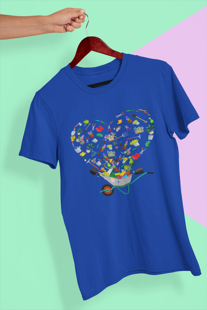 Ein Garten voller Liebe Unisex  T-Shirt - Tonyshop - Ein Garten voller Liebe Unisex  T-Shirt