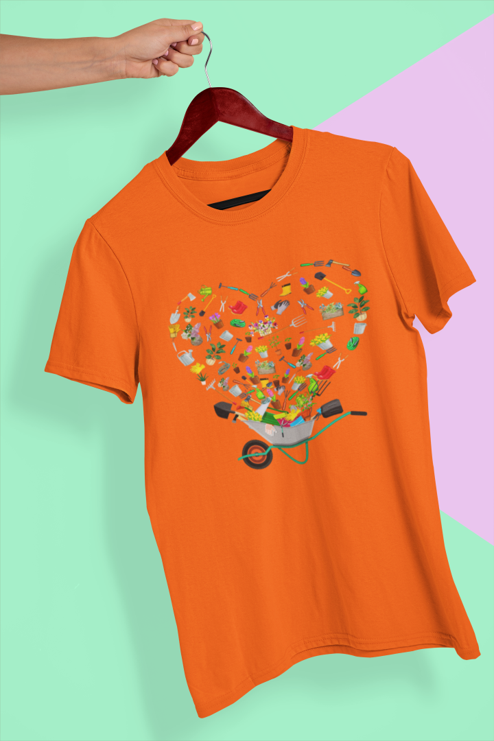 Ein Garten voller Liebe Unisex  T-Shirt - Tonyshop - Ein Garten voller Liebe Unisex  T-Shirt