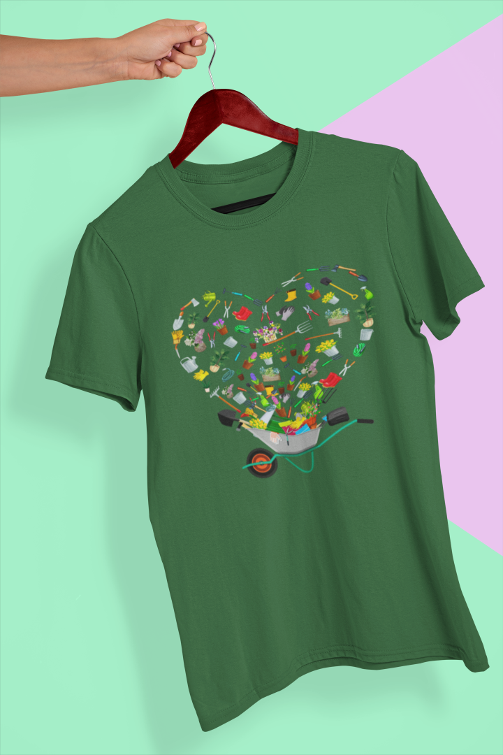 Ein Garten voller Liebe Unisex  T-Shirt - Tonyshop - Ein Garten voller Liebe Unisex  T-Shirt