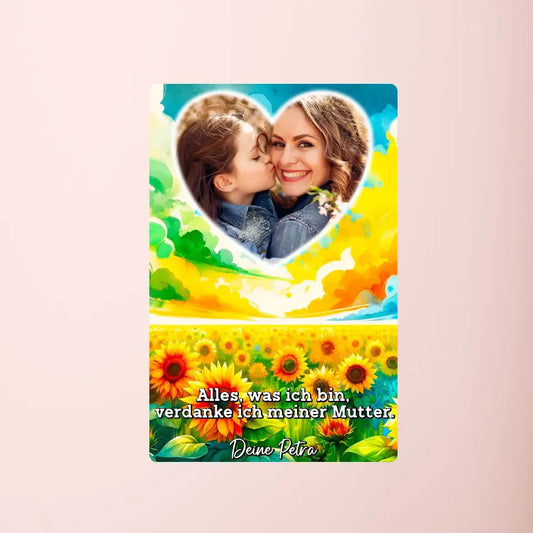 Einzigartige Liebe: Muttertagsgeschenk für Mama(Sonnenblumen) - Tonyshop - Einzigartige Liebe: Muttertagsgeschenk für Mama(Sonnenblumen)