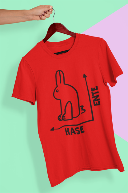 Ente-Hase Unisex T-Shirt - Tonyshop - Ente-Hase Unisex T-Shirt