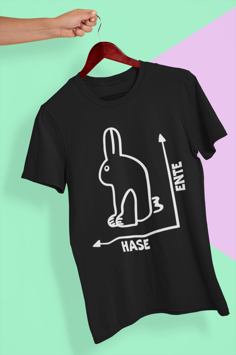 Ente-Hase Unisex T-Shirt - Tonyshop - Ente-Hase Unisex T-Shirt