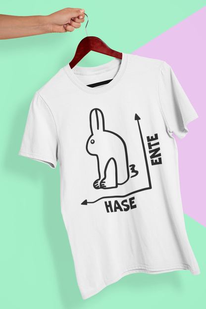 Ente-Hase Unisex T-Shirt - Tonyshop - Ente-Hase Unisex T-Shirt
