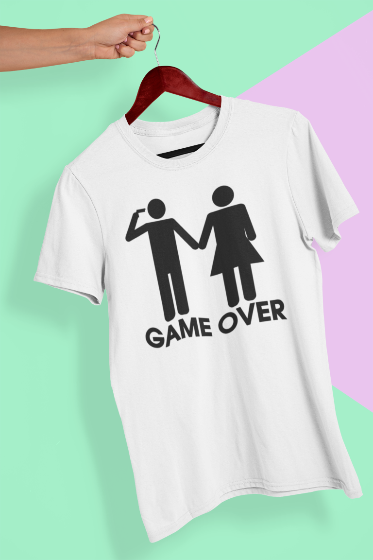 Game Over 2 Unisex T-Shirt - Tonyshop - Game Over 2 Unisex T-Shirt