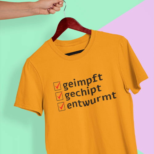 Geimpft, Gechipt, Entwurmt - Tonyshop - Geimpft, Gechipt, Entwurmt