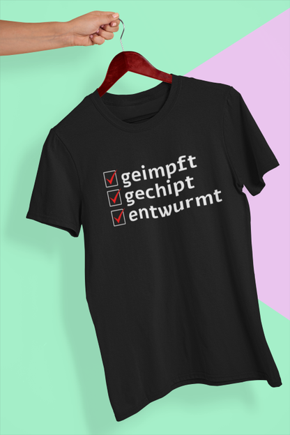 Geimpft, Gechipt, Entwurmt - Tonyshop - Geimpft, Gechipt, Entwurmt