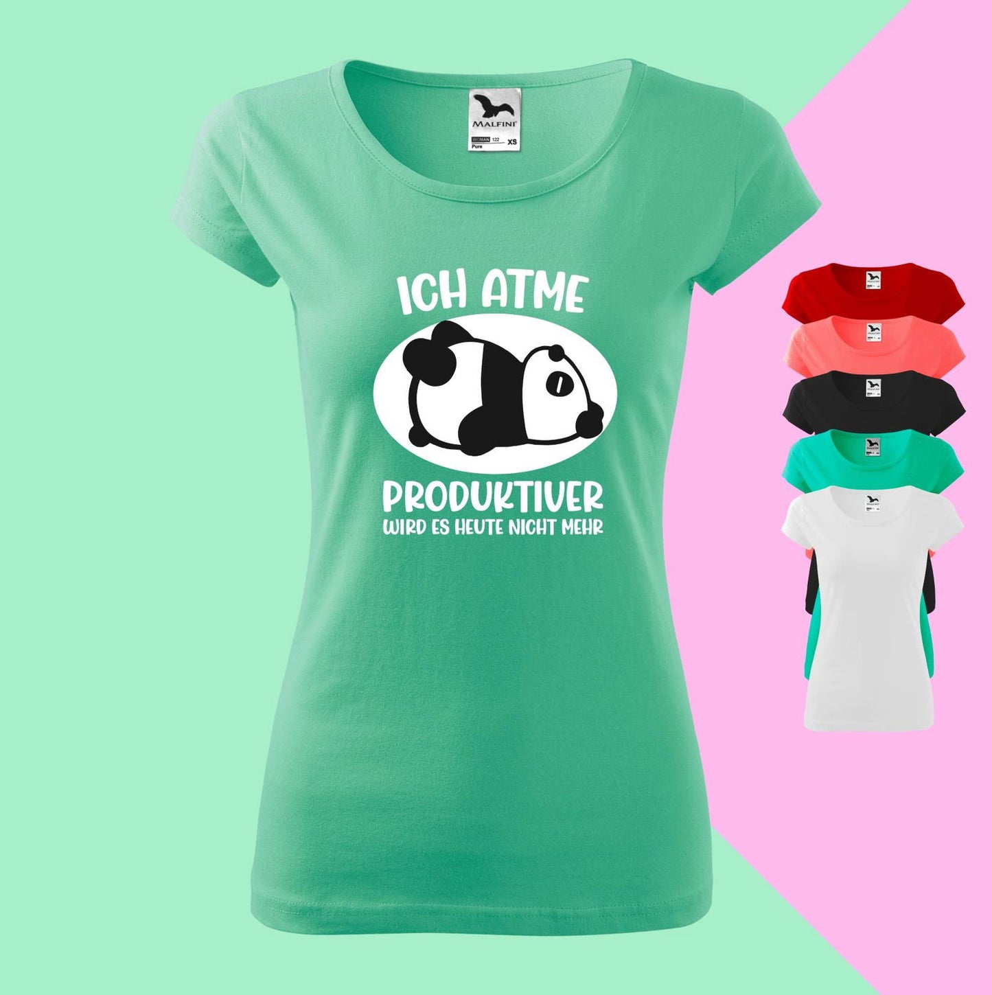 Ich atme produktiver T-Shirt für Damen - Tonyshop - Ich atme produktiver T-Shirt für Damen