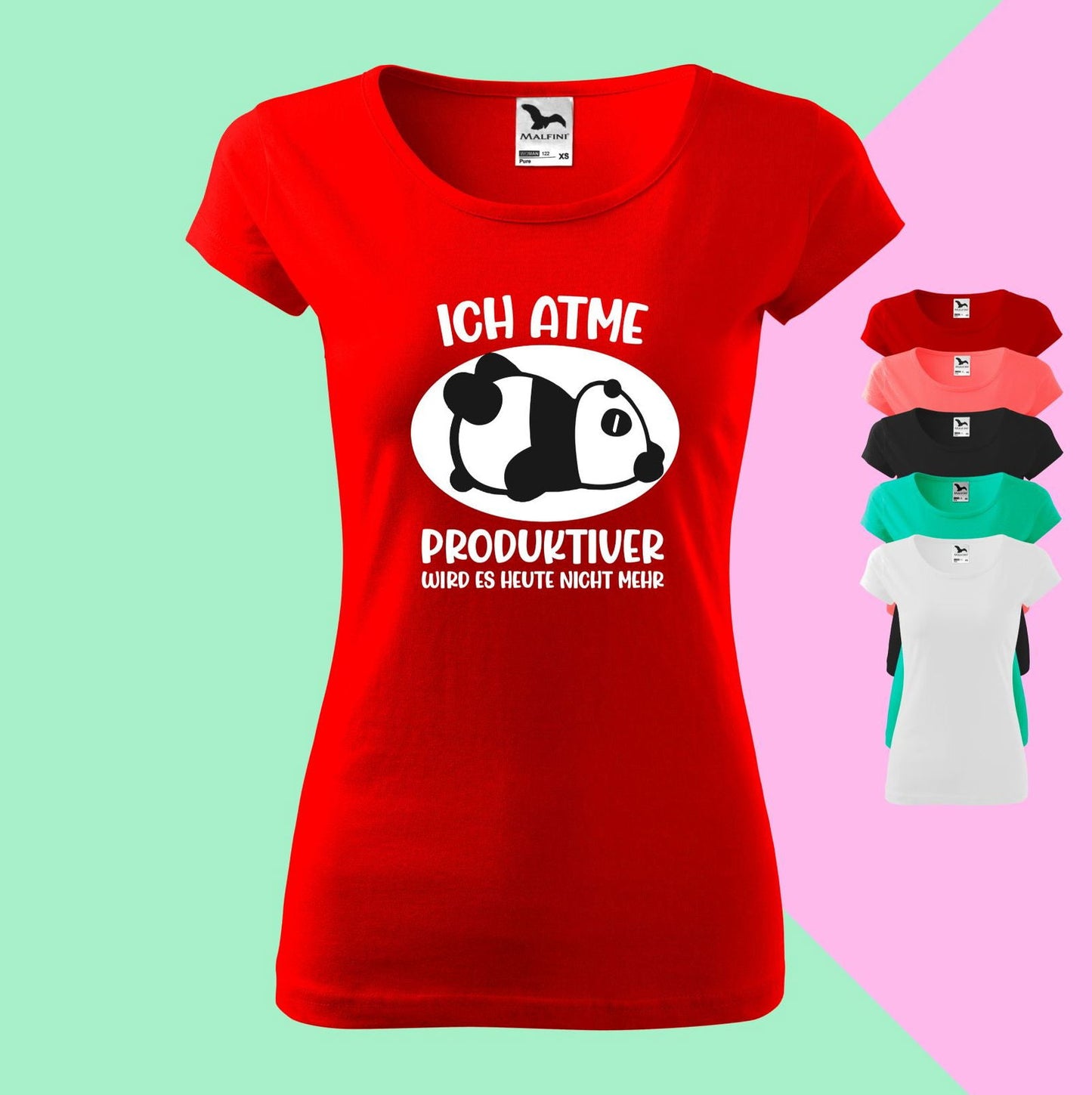 Ich atme produktiver T-Shirt für Damen - Tonyshop - Ich atme produktiver T-Shirt für Damen