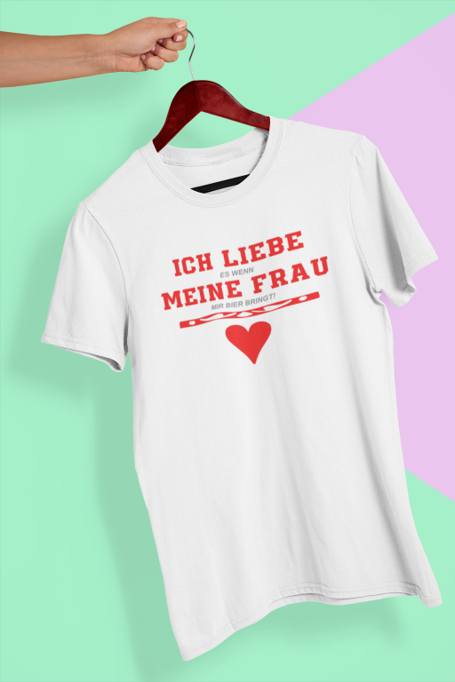 Ich liebe meine Frau T-Shirt für Männer - Tonyshop - Ich liebe meine Frau T-Shirt für Männer