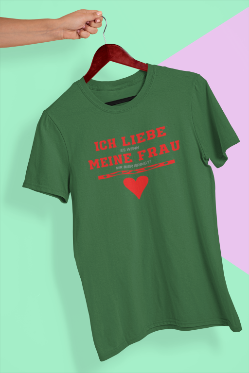 Ich liebe meine Frau T-Shirt für Männer - Tonyshop - Ich liebe meine Frau T-Shirt für Männer
