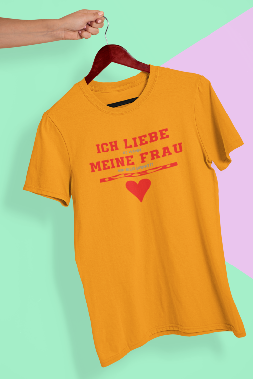 Ich liebe meine Frau T-Shirt für Männer - Tonyshop - Ich liebe meine Frau T-Shirt für Männer