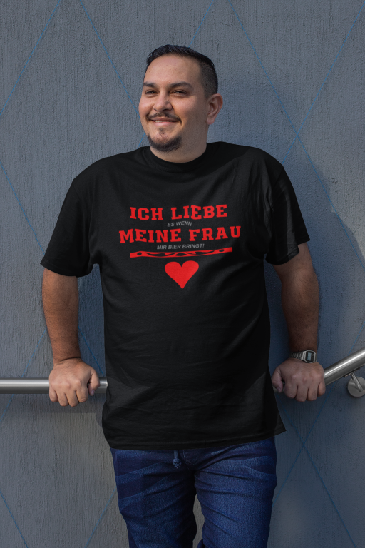 Ich liebe meine Frau T-Shirt für Männer - Tonyshop - Ich liebe meine Frau T-Shirt für Männer