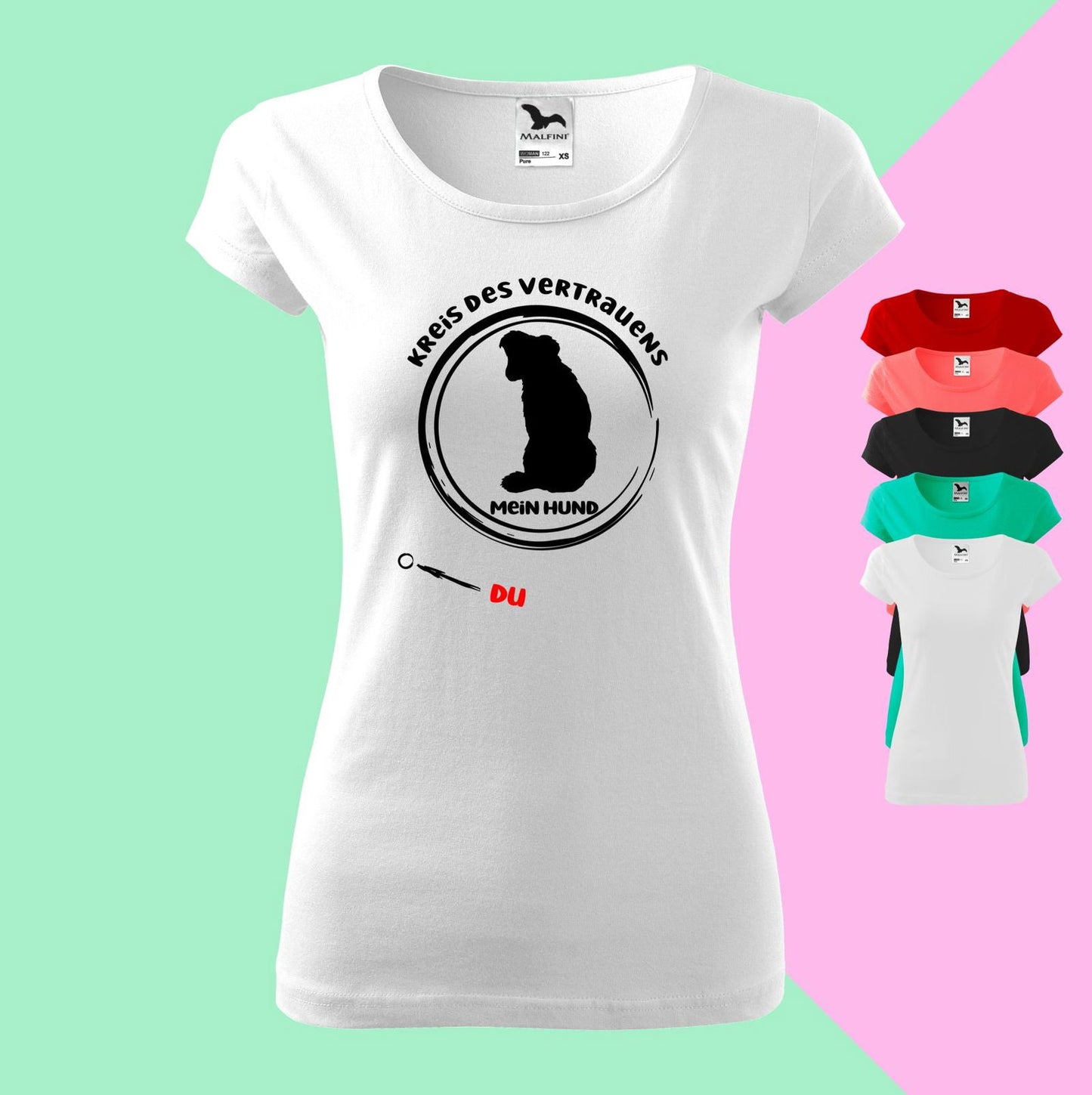 Kreis des Vertrauens T-Shirt für Damen - Tonyshop - Kreis des Vertrauens T-Shirt für Damen