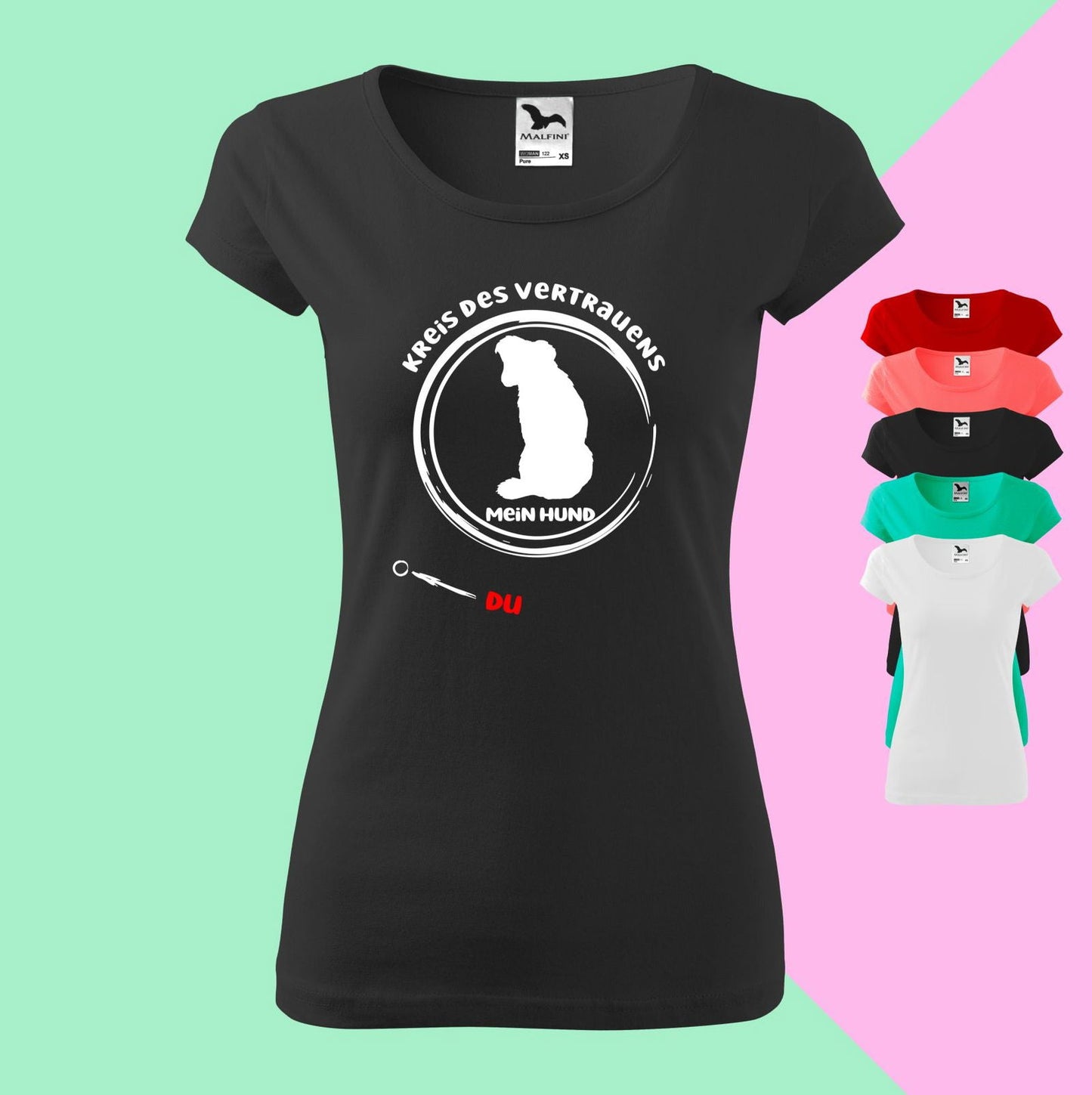 Kreis des Vertrauens T-Shirt für Damen - Tonyshop - Kreis des Vertrauens T-Shirt für Damen