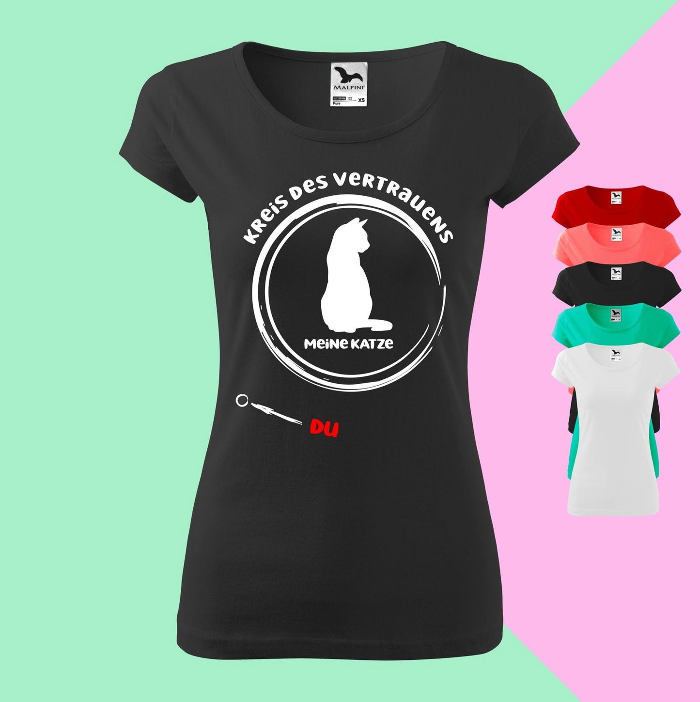 Kreis des Vertrauens T-Shirt für Damen - Tonyshop - Kreis des Vertrauens T-Shirt für Damen