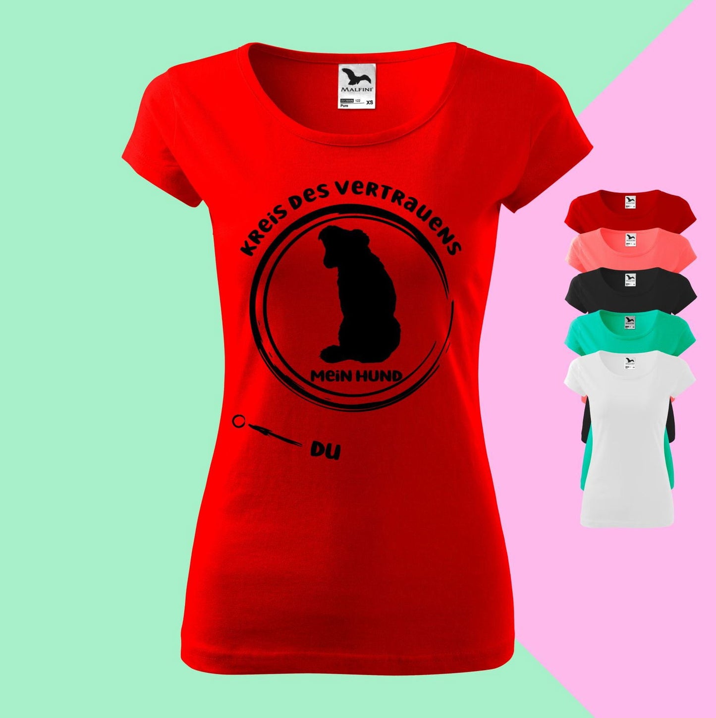 Kreis des Vertrauens T-Shirt für Damen - Tonyshop - Kreis des Vertrauens T-Shirt für Damen
