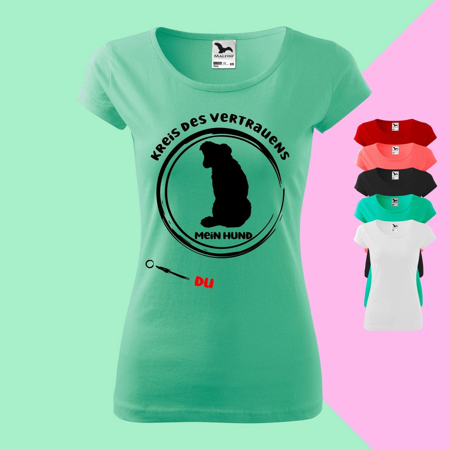 Kreis des Vertrauens T-Shirt für Damen - Tonyshop - Kreis des Vertrauens T-Shirt für Damen