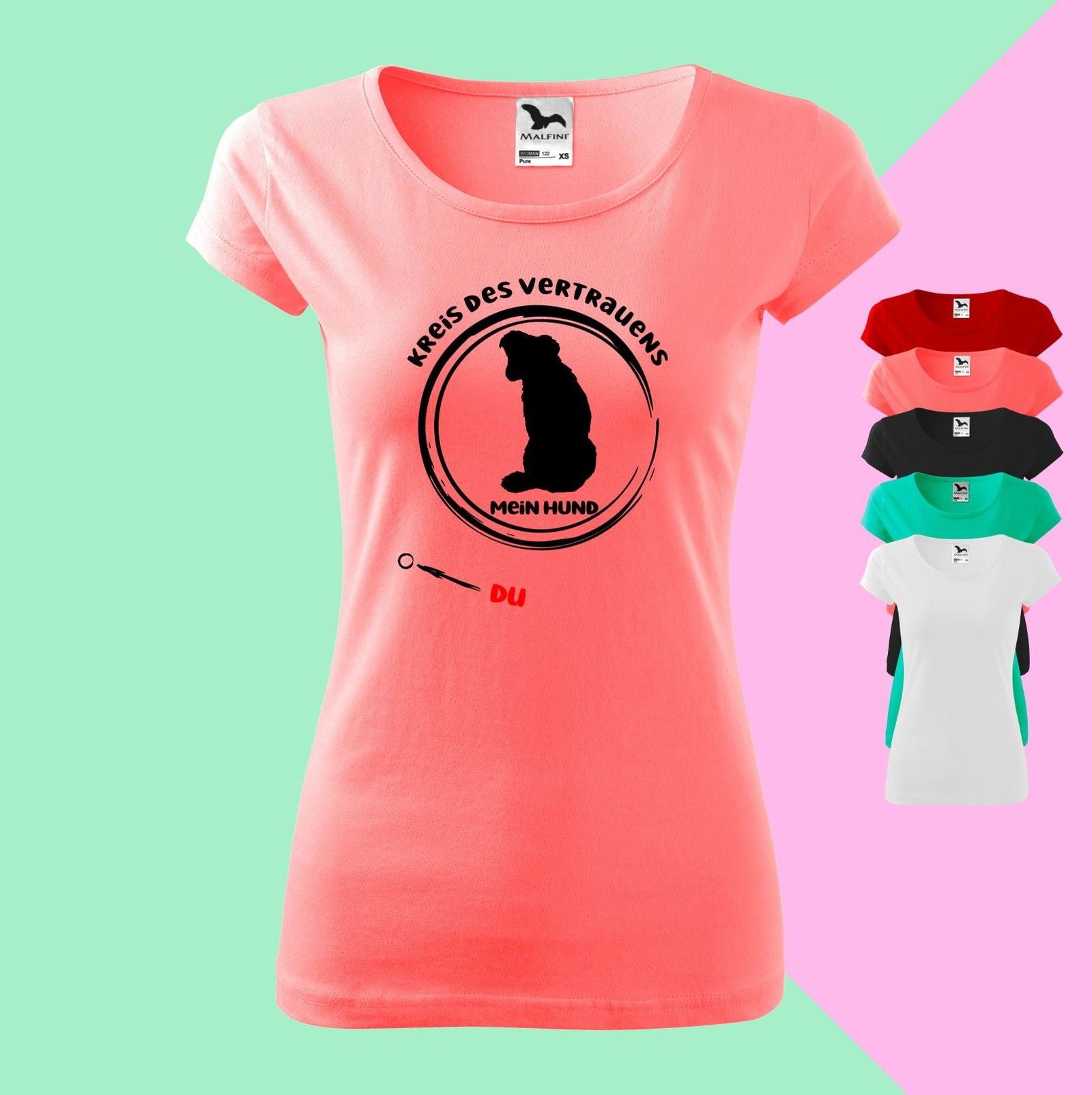 Kreis des Vertrauens T-Shirt für Damen - Tonyshop - Kreis des Vertrauens T-Shirt für Damen